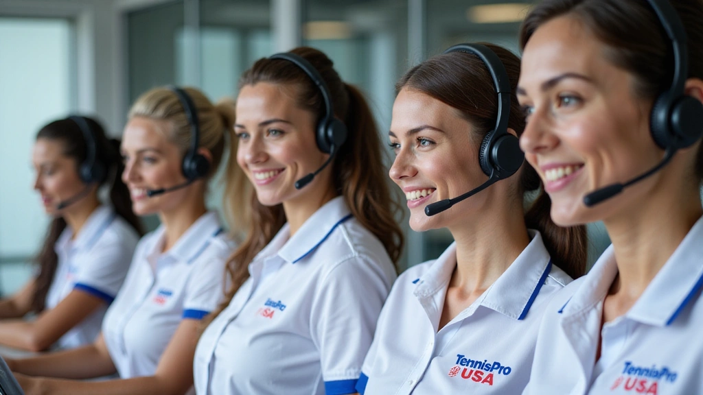 TennisPro USA contact team ready to assist
