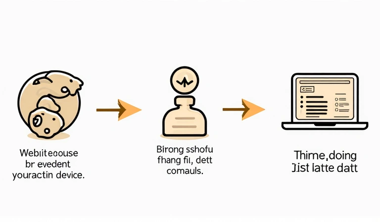 A diagram illustrating the flow of data through cookies between a user's device, a website server, and third-party services.